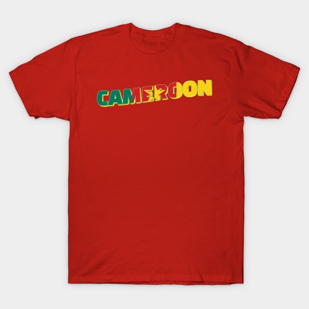 Cameroon Vintage style retro souvenir T-Shirt by DesignerPropo